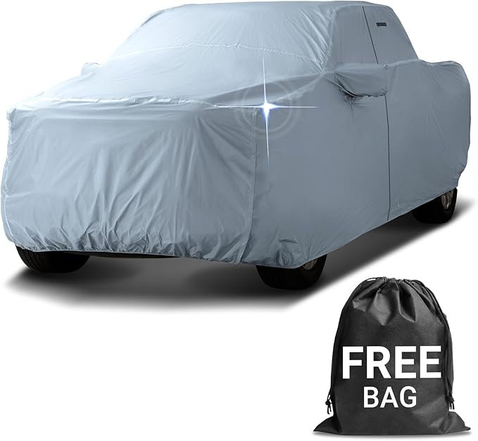 iCarCover Fits 2005-2023 Tacoma Double Cab, 6.1 ft Regular Bed Toyota Truck by iCarCover
