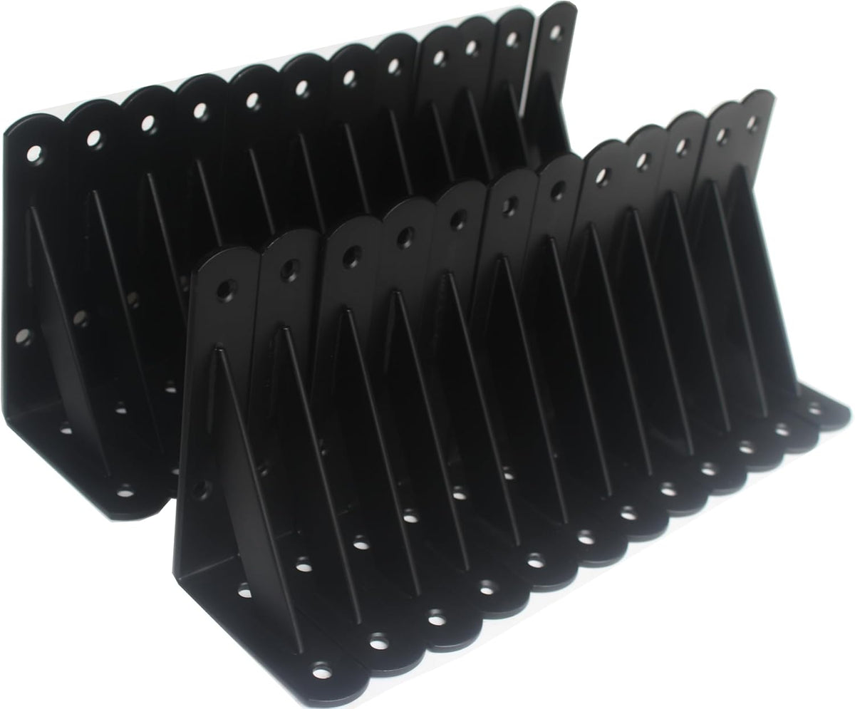 l5 x h 3" black heavy duty shelf, main product view