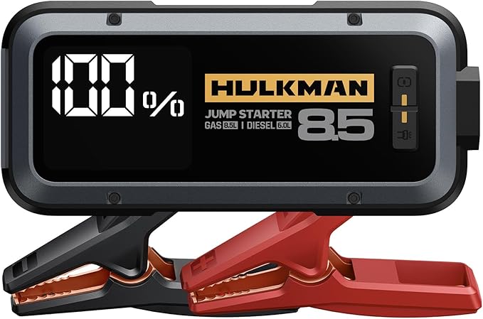 Hulkman Alpha85, Space Gray, 2000A 74Wh Smart Jump Starter, 12V Portable Car