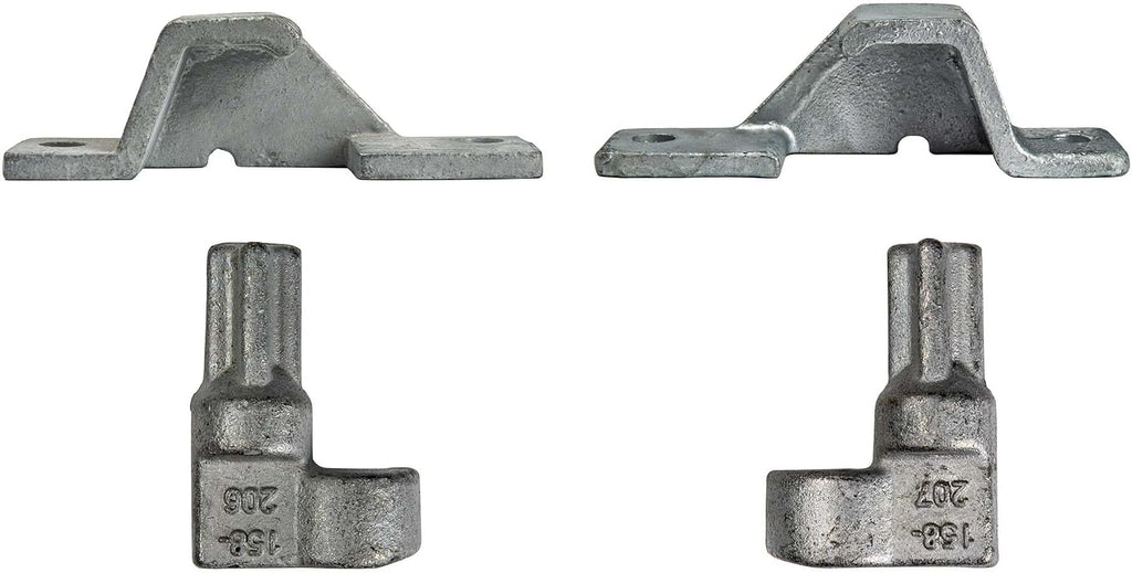 The Trailer Parts Outlet - Complete Dump Trailer Cam Lock Door Assembly Set - Keyless Entry for Secure Trailer Doors (Kit of 4)