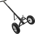 Trailer Dolly, 600LBS Capacity, 1-7/8” Hitch Ball with 12” Solid Tires, Trailer Mover Dolly for Moving, Black Powder Coated Steel