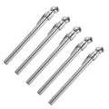 5Pcs Car Tire Gauge Pencil Portable Tire Pressure Gauge for Cars Trucks Suvs Rvs Motorcycles Durable and Accurate Tire Pressure Measurement Tool Convenient Storage