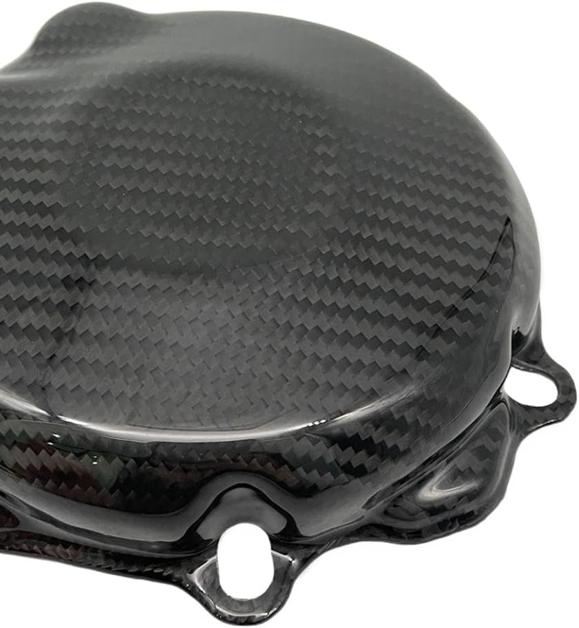Motocross Ignition Cover Carbon Fiber Stator Guard Protector 14031-0604 Compatible With Kawasaki KX450F 2016 2017 2018