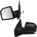 Tow Mirrors Pair suitable for 2003-2006 for Ford for Experdition with Power Adjusted Heated Turn Signal LightTowing Mirrors