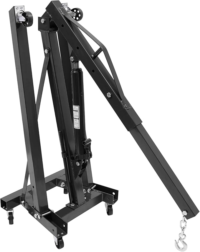LOYALHEARTDY 1 Ton Hydraulic Engine Hoist, Folding Engine Lift - Image 6
