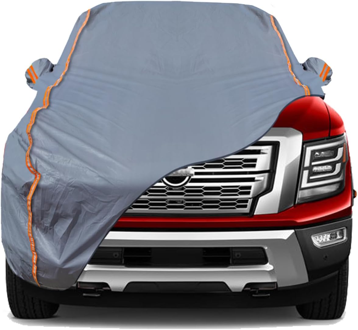 TUCAREST 6-Layers PEVA Premium Full Car Cover Fit