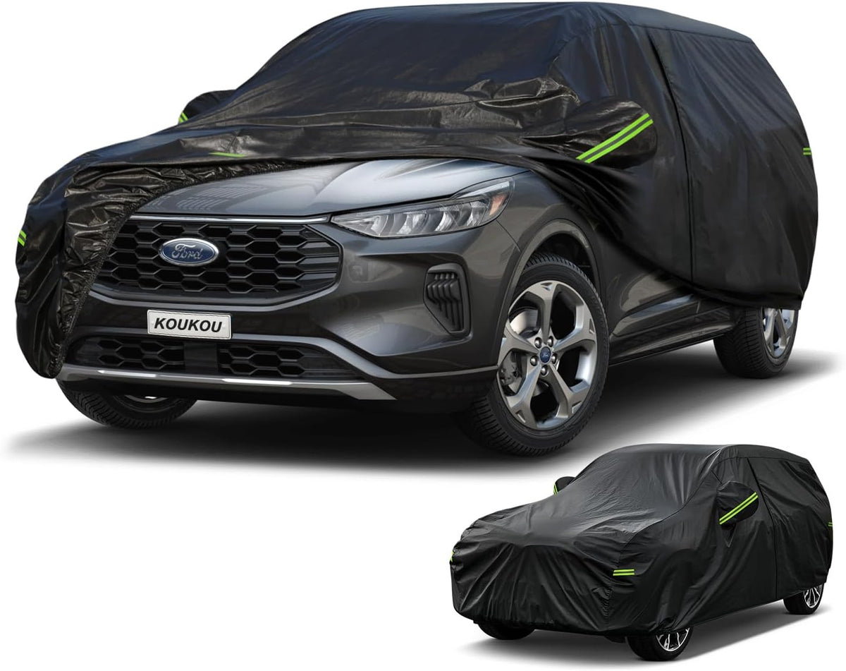 KouKou SUV Car Cover Waterproof All Weather, 7 Layers Outdoor Cover