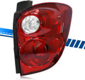 Tail Light Assembly Compatible with Chevy Equinox 2010 2011 2012 2013 2014 2015 Taillights Halogen Type, Brake Rear Lamp Replacement for 20841506 22759317 GM2801242 Right Passenger Side
