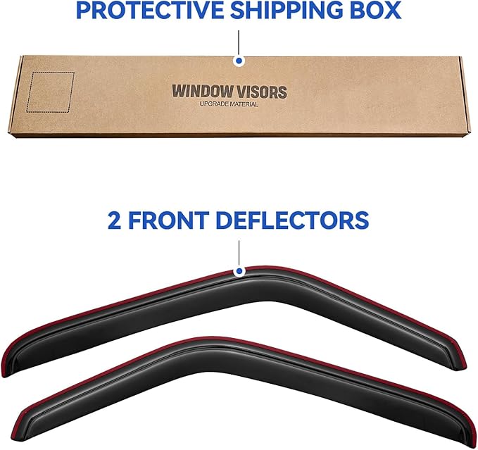 in-Channel Window Visors Rain Guards - Image 6