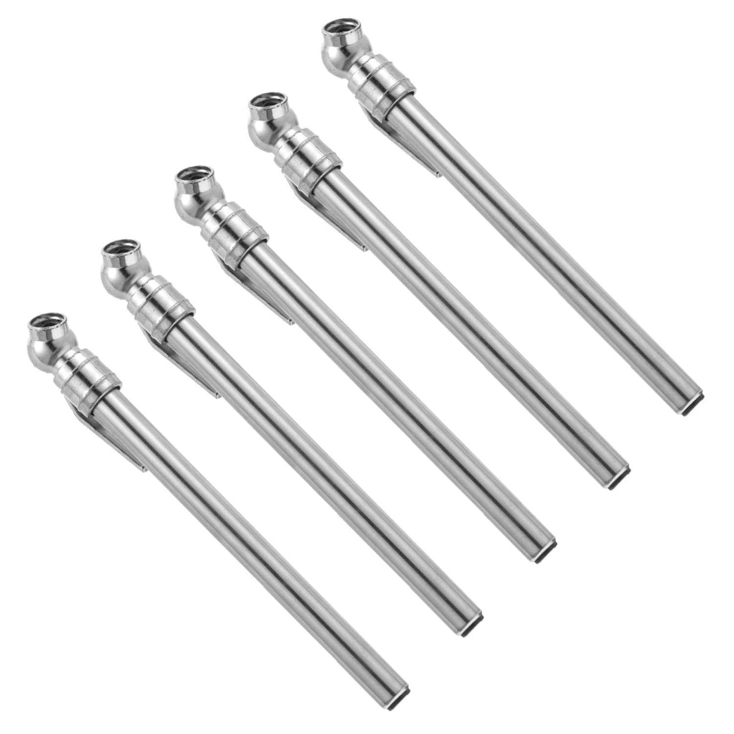 5Pcs Car Tire Pressure Gauge Pen Accurate Tire Pressure Checker Portable Auto Tire Repair Tool for Safe Driving Compact and Lightweight Design