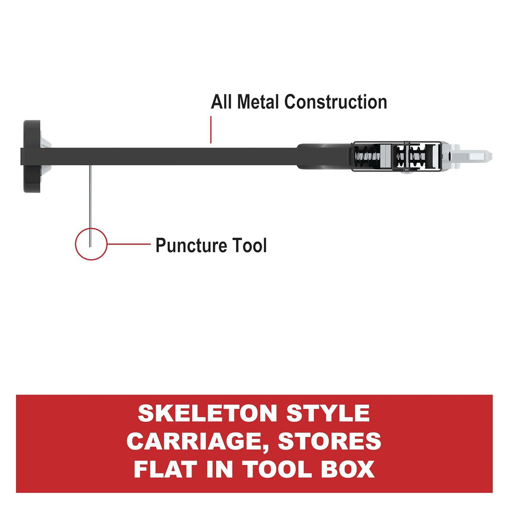 albion engineering h10 viper line manual skeleton cartridge, side view