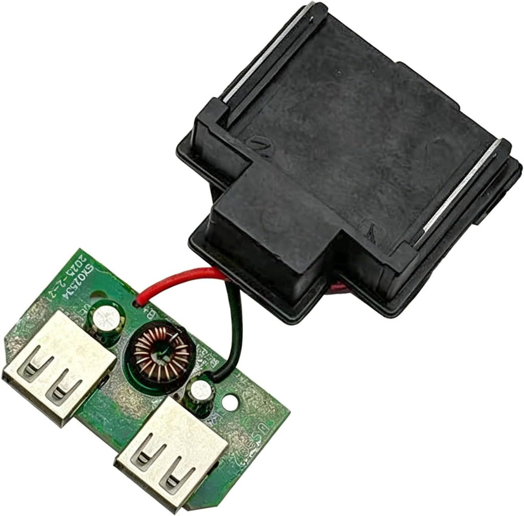 USB Chargers Adapter Voltage Regulator with Over Discharge Protections for 21V Lithiums Battery Power Converter USB Fast Charging Power Wheel Adapter Chargers
