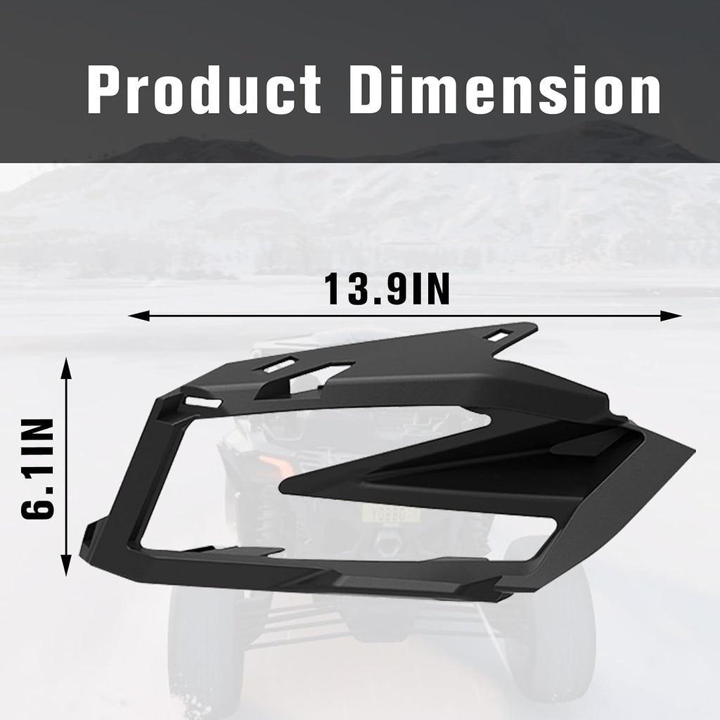Right Tail Light Cover for X3, Passenger Side Rear Brake Stop Light TailLight Cover Bezel Panel for Can-Am Maverick X3 XDS XRS Max Turbo R 2017-2023 Accessories(1PC, Replace #6705010686)