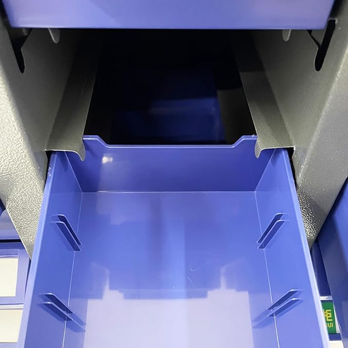 Parts Cabinet, 75 Drawers Tool Cabinet Without Door, Plastic Bolt and Nut Tool - Image 6