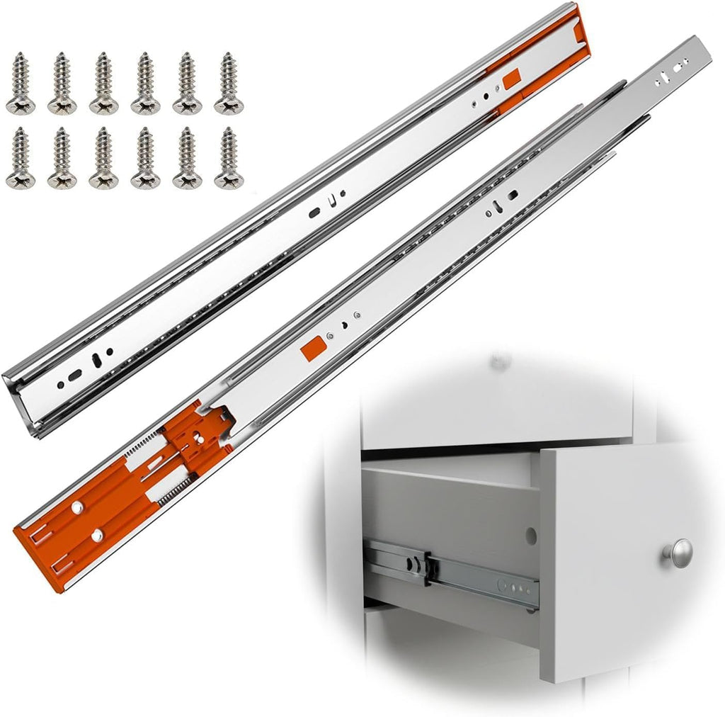 2 pair side‑mount 3‑section full extension soft‑close drawer, main product view