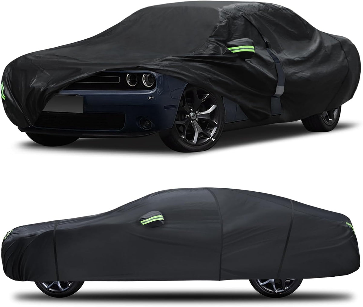 Car Cover Custom Fit for Dodge Challenger 2008-2023, 6 Layers Truck Cover
