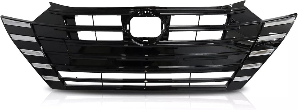 62070-6EM0A Front Grille Grill Assembly Chrome+Black Fit For Nissan Versa 2023 2024 2025