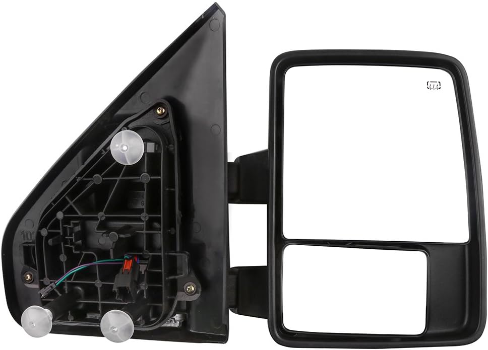 A Pair Heated Towing Mirrors Fits 2004-2014 for Ford for F-150 Pickup Truck, Power Adjusted View Mirror with Turn Signal Indicator
