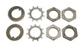 SEK-3-L2 1-3/4" Trailer Spindle Washer Nut Kit Round Spindle Axle 2 Wheel,for 10kHD 12k 13K 15k Heavy-Duty Trailer axles,RV Camper Complete Spindle Nut & Washer One-Axle Set