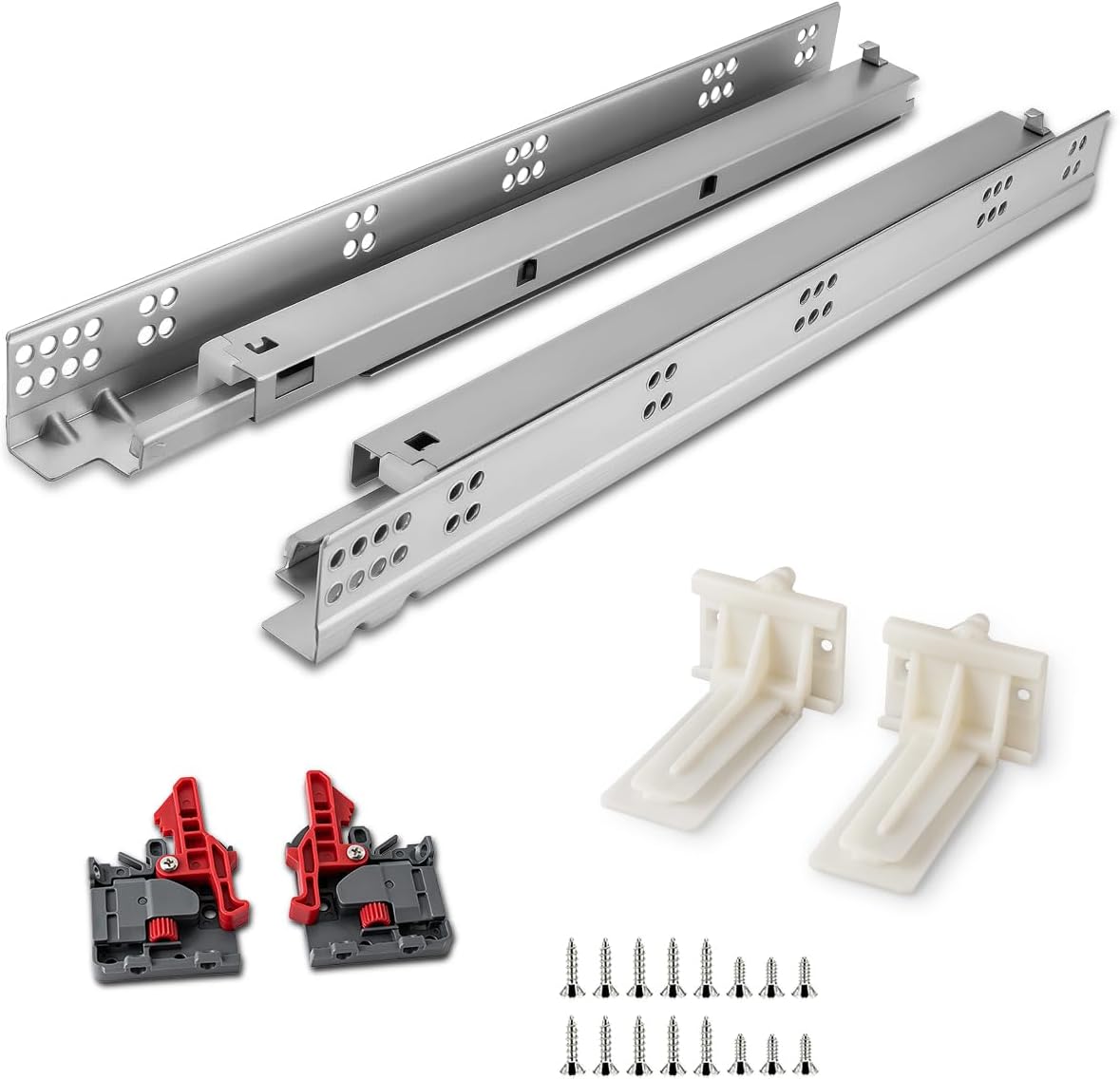 21 inch undermount drawer slides soft close 1, main product view