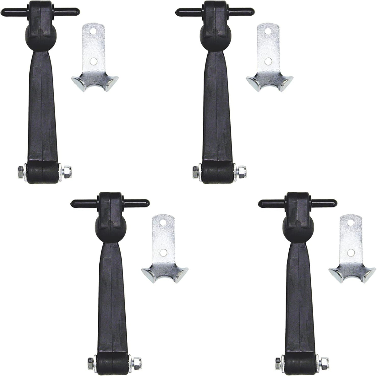 buyers products wj2084 rubber hood latch kit, 4, main product view