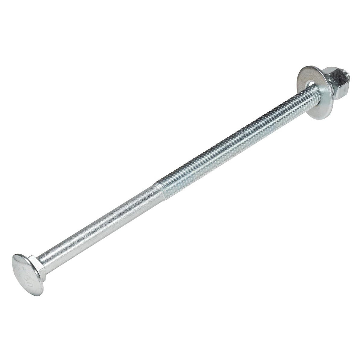 1/2" x 10" (25 pack) zinc carriage bolt, main product view