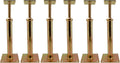 6 PCS House Floor Jacks Post Pole for Leveling, 11" - 16" Height Range, 6 ton Min and Max Height Capacity, Galvanized, 6 Pack