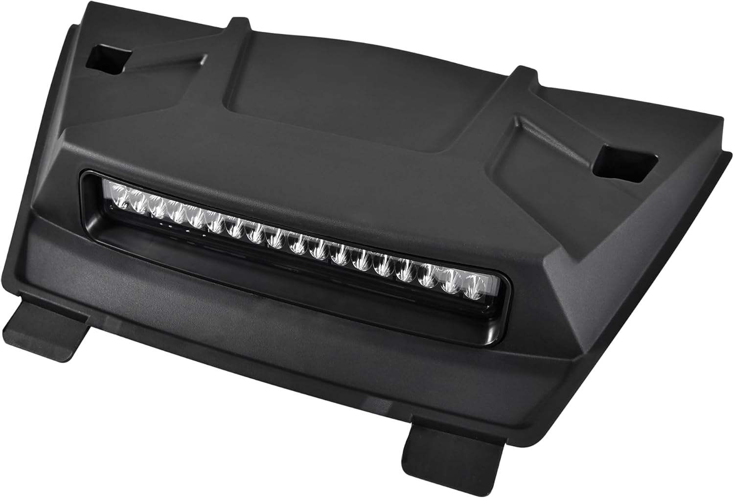 LED Turbo Hood Scoop Compatible with 2024 2025 2026 Polaris RZR XP 1000/ XP 4 1000 Accessories, Sport Hood Scoop Replacement Air Intake Kit PP Material Impact Resistant RZR Hood Accessories