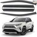 Rain Guard Compatible with 2019-2024 Toyota RAV4, Outside Mount Extra Durable by CHYKORLA