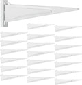 menkxi 20 pcs track locking shelf bracket, 12, main product view