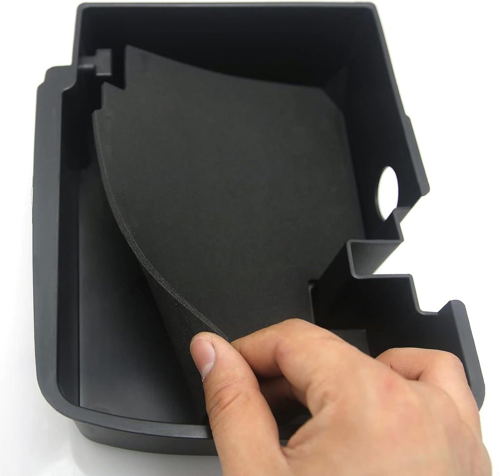 Rear Saddlebag Tray Organizer Hard Saddle bag Organizer Tray Top Shelf storage box TS114HD-L for Harley Touring Bagger Road King FLHR Street Glide FLHX 14-23 (Left Side)