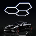 MODERN Hexagon LED Light, 105W 12600LM 6500K, 3 Hexagonal LED Shop Light by MODERN