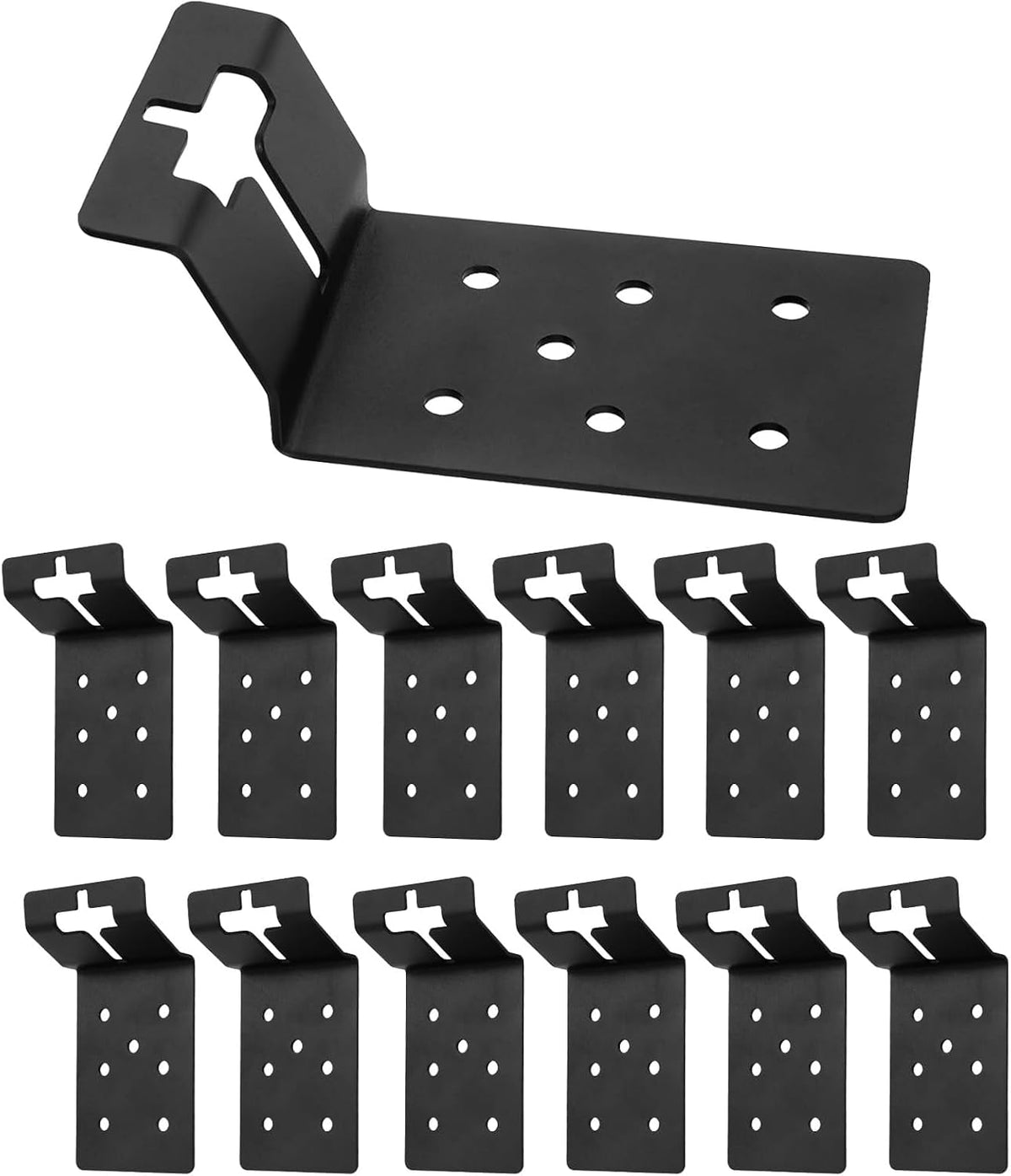 black t-post bracket 3", main product view