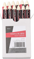 Double Tip Tire Marking Labeling Pen Waterproof Wax Marker for Vehicle Automotive Tires Resistant Oilproof Design