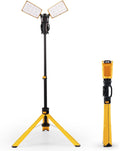 LUTEC 【Upgraded】 6290Pro 15000 Lumen 105 Watt Dual-Head LED Work Light