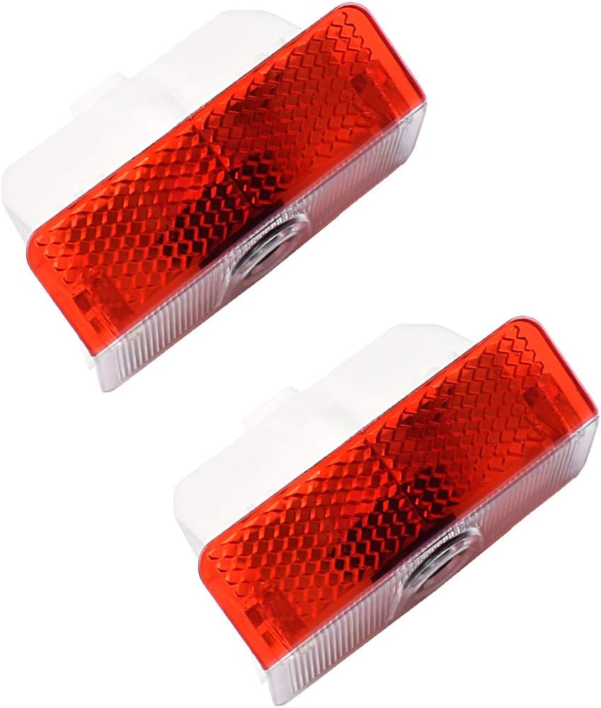 2pc Car Door LED Logo Projector Lights, Welcome Shadow Lamp, Automotive Step Light Compatible with auto 2008-2015 GLK X204 2004-2011 A class W169 W168 2009-2011 B class W245 (GLK)