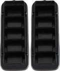 2PCS Upgraded Back Panel Air Vent Relief Grille, Cabin Pressure Air Vent Relief Valve Panel Grille Compatible with Colorado Silverado 1500 2500 3500 Sierra 1500 2500 3500 Replace#: 13596856