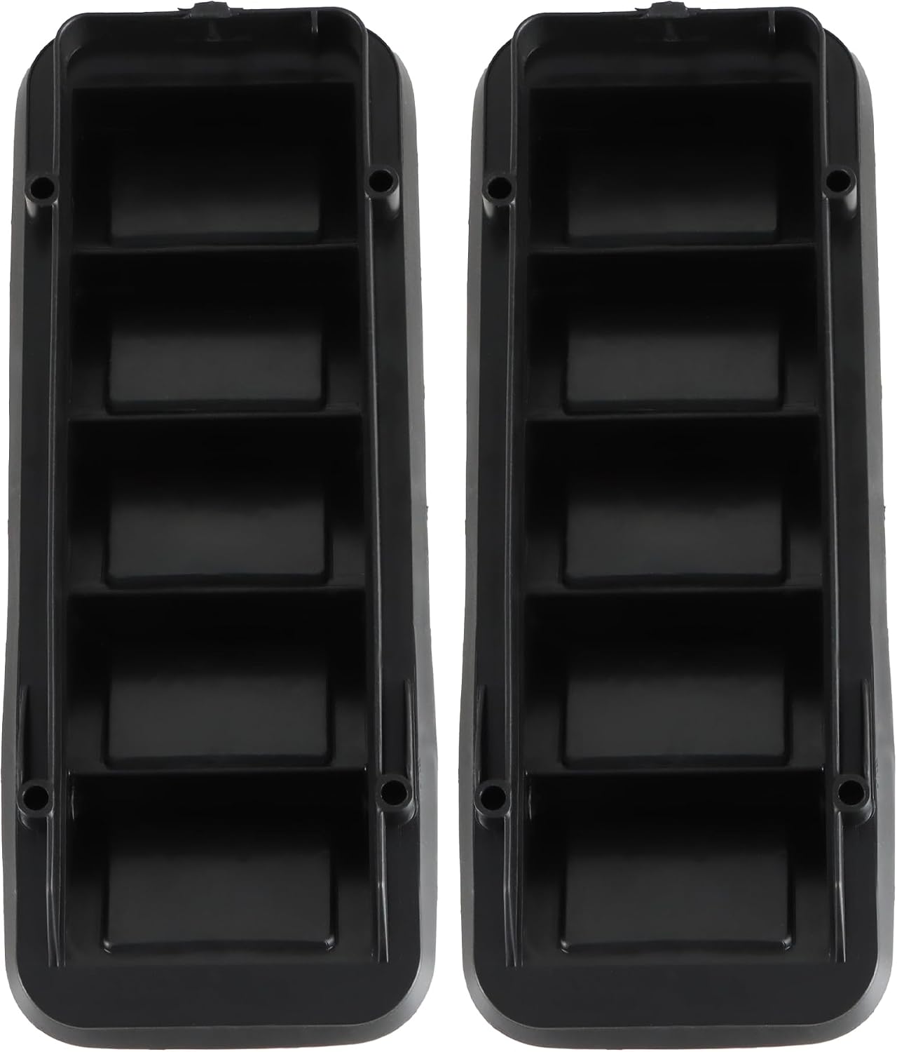 2PCS Upgraded Back Panel Air Vent Relief Grille, Cabin Pressure Air Vent Relief Valve Panel Grille Compatible with Colorado Silverado 1500 2500 3500 Sierra 1500 2500 3500 Replace#: 13596856