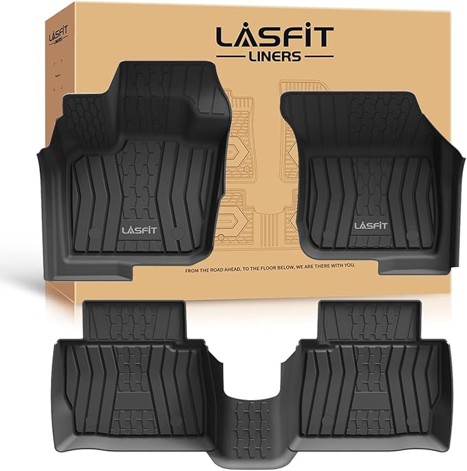 LASFIT Floor Mats Fit for Ford Fusion 2020-2017/ for Lincoln MKZ 2020-2017 All - Image 9