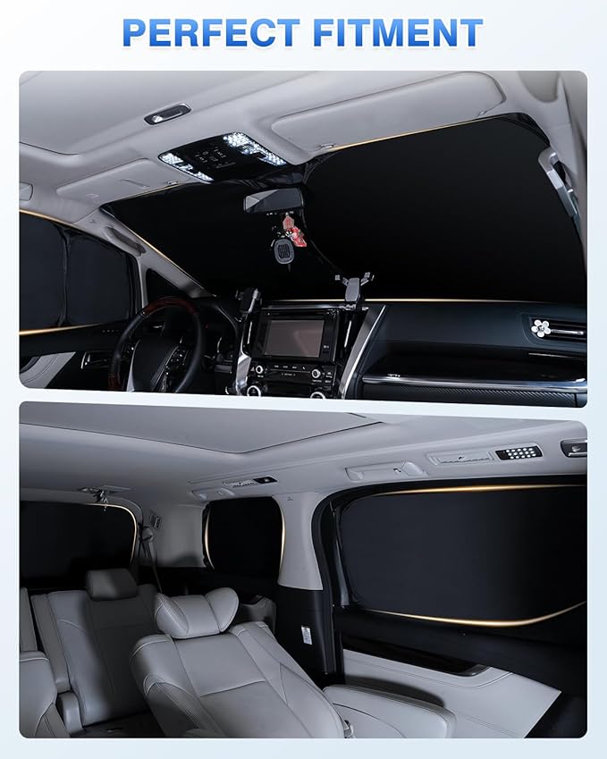 Sunshades for Hyundai Santa Fe 2024 2025 2026 Accessories Windshield Sun Shade - Image 6