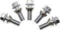 M14x1.5 Wheel Lug Bolts Nuts Hub for Volvo S60 2011-2018 5pcs | 31423735, for Volvo S60 2019-2020 for Volvo S80 2015-2016 for Volvo S90 2017-2020