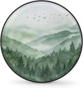 Spare Tire Cover Watercolor Wheel Covers Protectors Waterproof Dust-Proof Universal Fit Trailer, RV, SUV and Many Vehicle 15 Inch,A-139