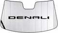SR1 Performance USA GMC Sierra Denali Windshield Sunshade for 2019-2026 Sierra 1500, 2500HD, 3500HD Denali – Insulated Foldable Accordion Style Silver Custom Fit Sun Shade – Blocks UV Rays