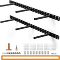 floating shelf hardware heavy duty hidden shelf brackets, main product view