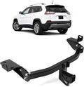HECASA Class 3 Trailer Hitch Compatible with 2014-2018 Jeep Cherokee Trailer Tow Hitch 2 Inch Receiver Powder Coated Black