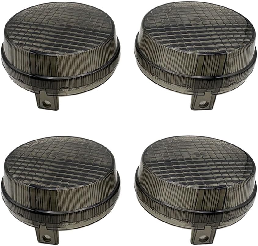 4pcs Motorcycle Smoke Turn Signals Light Lens Covers For Honda Shadow Phantom Spirit Fury Interstate Metropolitan Valkyrie 1300 600 750 VT400 VT750 VT1300 1998-2018