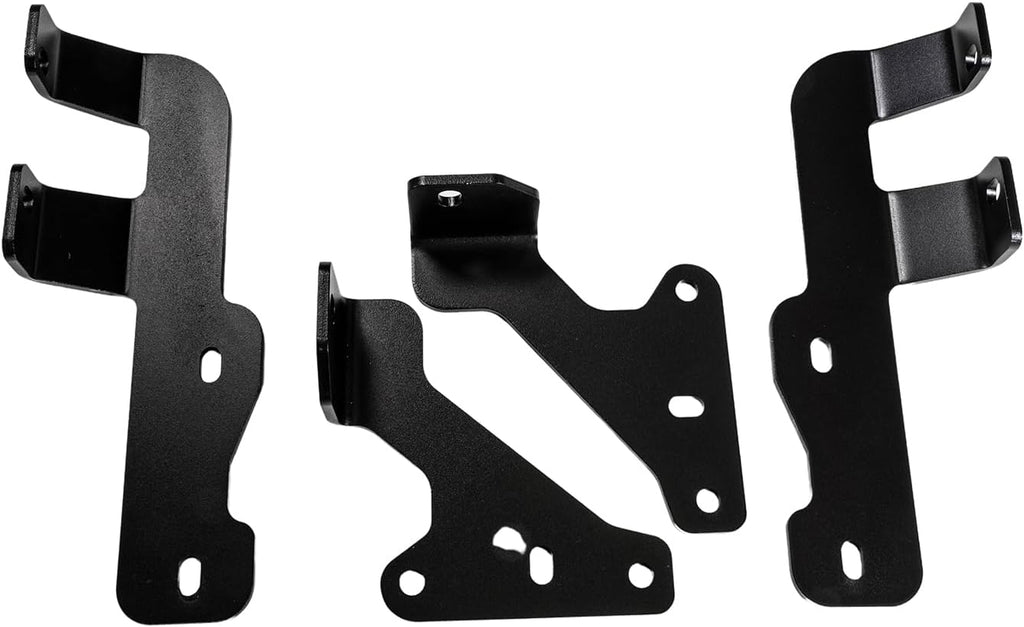 Husky Towing 33204 Fifth Wheel Trailer Hitch Mount Kit 4‑Piece Custom Bracket for ISR Rails, Bolt‑On No Drill, Hardware Included