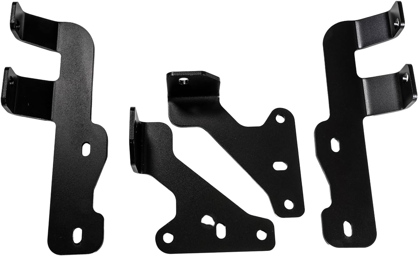 Husky Towing 33204 Fifth Wheel Trailer Hitch Mount Kit 4‑Piece Custom Bracket for ISR Rails, Bolt‑On No Drill, Hardware Included