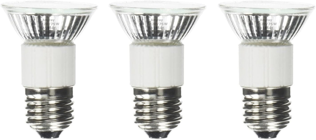 Anyray 3-Bulbs Compatible Replacement Bulb for 62351 and Hoods 92348 75 Watt Standard 75W E27