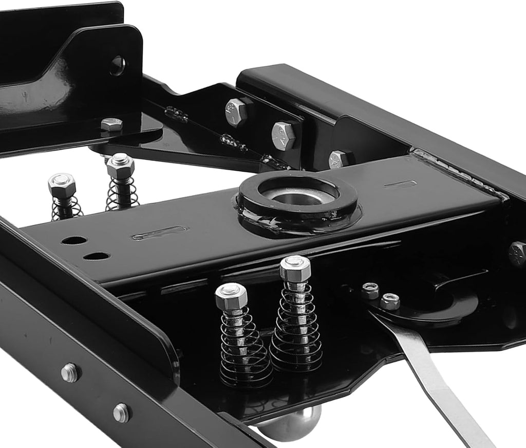 Carbon Steel Powder Coated Gooseneck Hitch, Compatible with Ford F-250 F-350 F-450 Super Duty 2017-2022, 30000 LBS Load Capacity